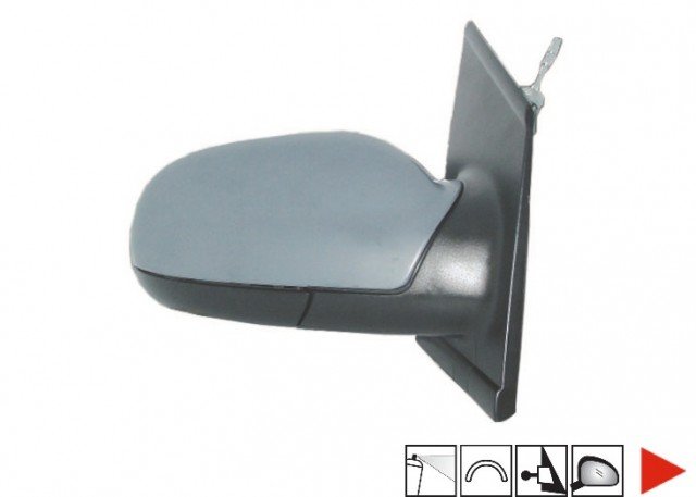 Accéder à la pièce Rétroviseur droit mécanique à peindre ->2009