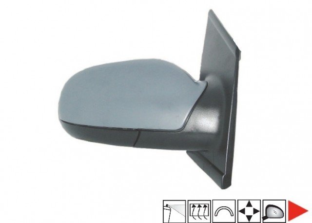 Accéder à la pièce Rétroviseur droit électrique chauffant à peindre  ->2009