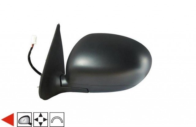 Accéder à la pièce Rétroviseur gauche électrique, convexe (3 broches)