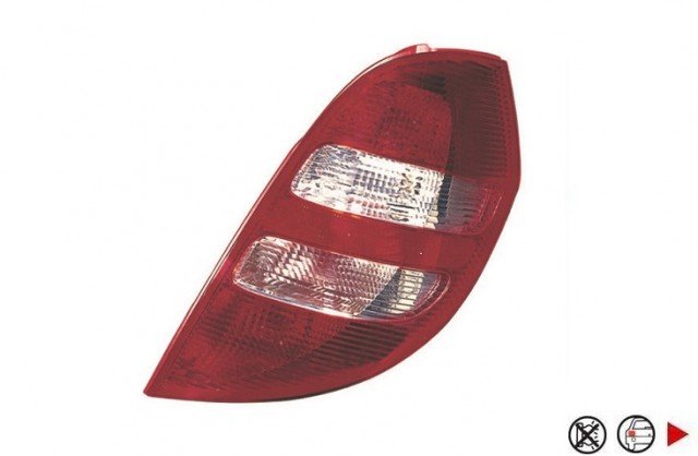 Accéder à la pièce Feu arrière droit [Rouge - Blanc]