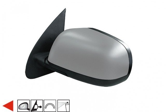 Accéder à la pièce Rétroviseur gauche mécanique à peindre