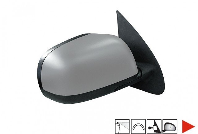 Accéder à la pièce Rétroviseur droit mécanique à peindre