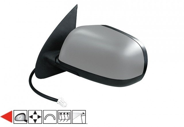 Accéder à la pièce Rétroviseur gauche électrique à peindre