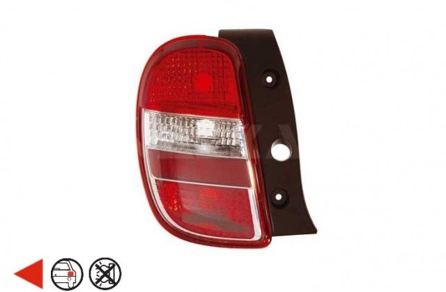 Accéder à la pièce Feu arrière gauche