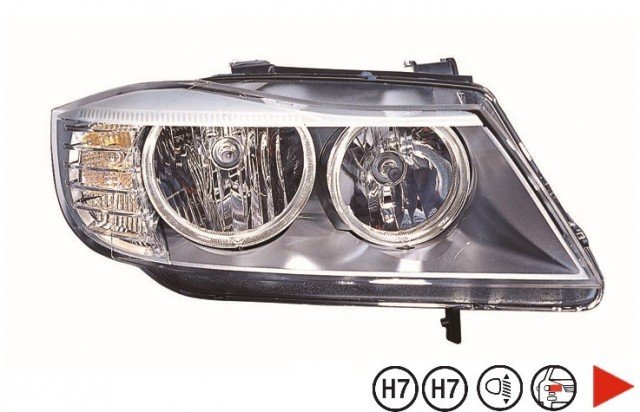 Accéder à la pièce Phare droit H7+H7 [Montage Valeo]