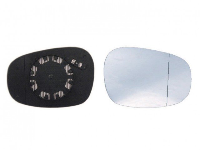 Accéder à la pièce Glace bleue + support rétroviseur droit chauffant [grand angle]