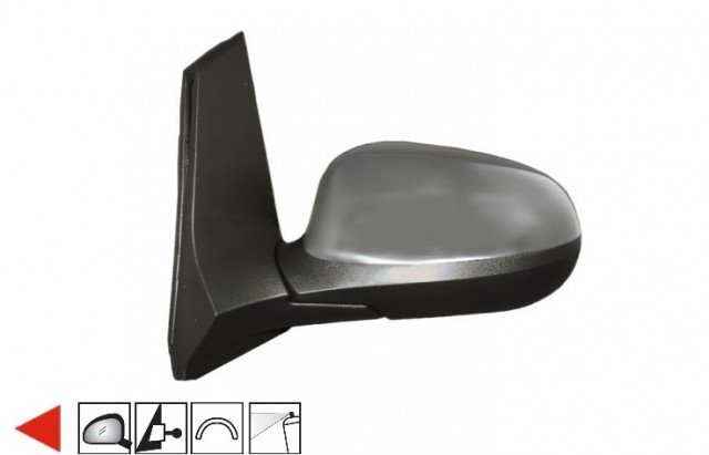 Accéder à la pièce Rétroviseur gauche mécanique à peindre