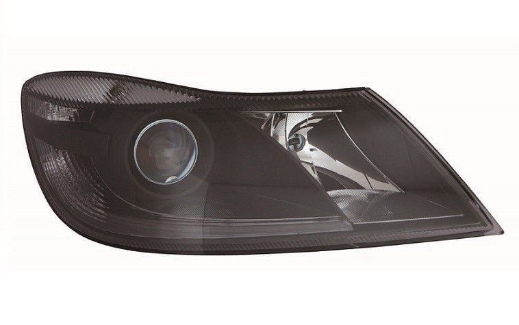 Accéder à la pièce Phare droit H1+H7 [Noir]