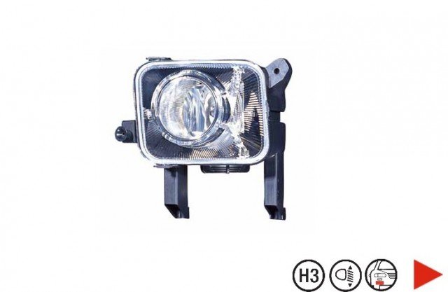 Accéder à la pièce Projecteur anti-brouillard droit