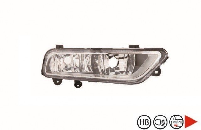 Accéder à la pièce Projecteur anti-brouillard droit  + Feu diurne