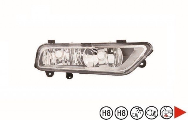 Accéder à la pièce Projecteur anti-brouillard droit  [Régulation dynamique]
