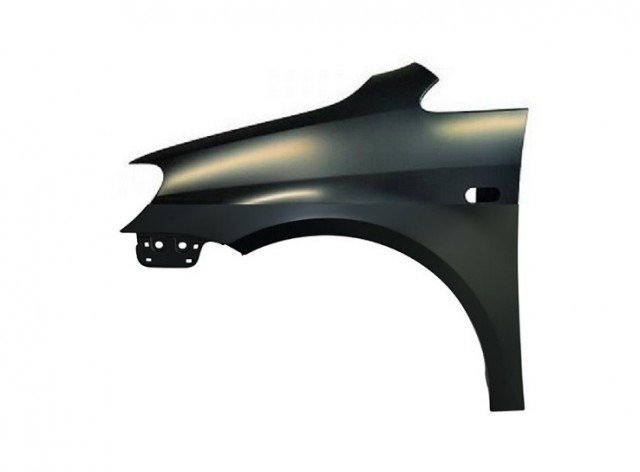 Accéder à la pièce Aile avant gauche + trou