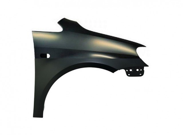 Accéder à la pièce Aile avant droite + trou