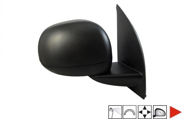 Accéder à la pièce Rétroviseur droit électrique à peindre