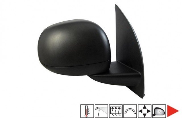 Accéder à la pièce Rétroviseur droit électrique, chauffant à peindre + sonde