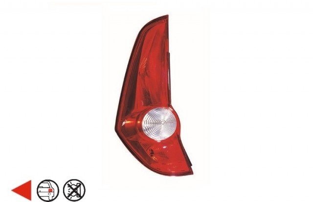 Accéder à la pièce Feu arrière gauche