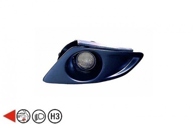 Accéder à la pièce Projecteur anti-brouillard gauche