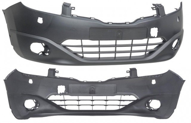 Accéder à la pièce Pare-chocs avant noir + lave-phares