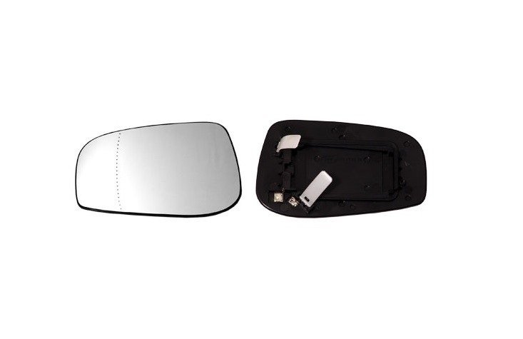 Glace + support rétroviseur gauche chauffant grand angle ->06 VOLVO S60 Jusqu'au 12/2006. Asphérique (angle mort), dégivrante. Complète avec support. Longueur 18.5cm x largeur 12cm x Hauteur 2.6cm. A clipser (montage identique à l'original).  pour VOLVO S60-V60 Glace + support rétroviseur gauche chauffant grand angle ->06 VOLVO S60 Jusqu'au 12/2006. Asphérique (angle mort), dégivrante. Complète avec support. Longueur 18.5cm x largeur 12cm x Hauteur 2.6cm. A clipser (montage identique à l'original).  pour VOLVO S60-V60