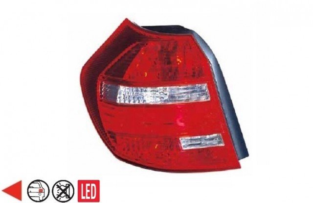 Accéder à la pièce Feu arrière gauche Rouge - Blanc LED