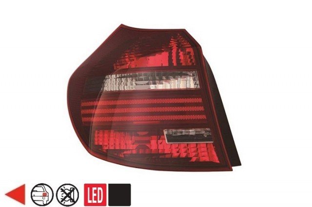 Accéder à la pièce Feu arrière gauche Rouge - Fumé LED