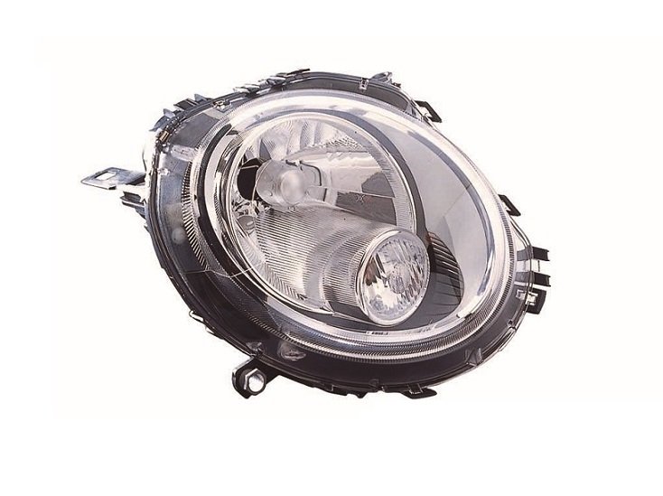 Projecteur électrique droit, H4, blanc (Moteur)