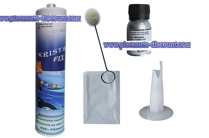 Kit complet Colle pour Pare Brise marque PETEC