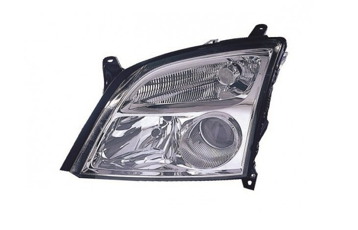 Accéder à la pièce Phare gauche H7+Xénon [Chrome]