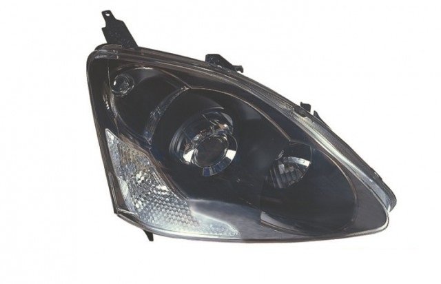 Accéder à la pièce Phare droit H1+HB3 3/5 ptes [Noir]