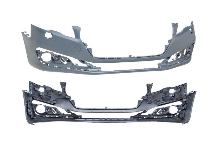 Accéder à la pièce Pare-chocs avant à peindre Lave-phares