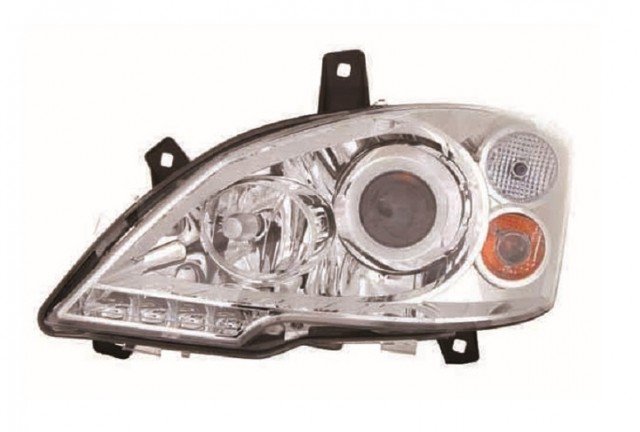 Accéder à la pièce Phare gauche H7+D1S+LED