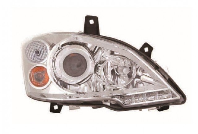 Accéder à la pièce Phare droit H7+D1S+LED