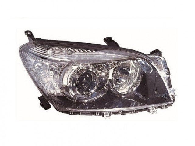 Accéder à la pièce Phare droit H11+HB3 Noir 