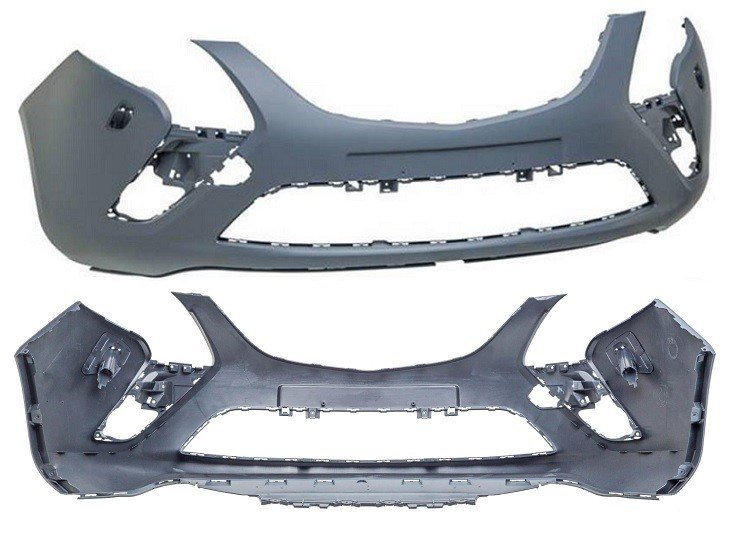 Accéder à la pièce Pare-chocs avant à peindre lave-phares