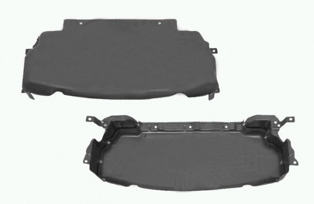 Accéder à la pièce Cache inférieur sous pare-chocs avant