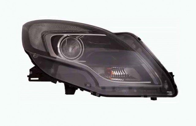 Accéder à la pièce Phare droit HIR2 + Feu diurne [Chrome]