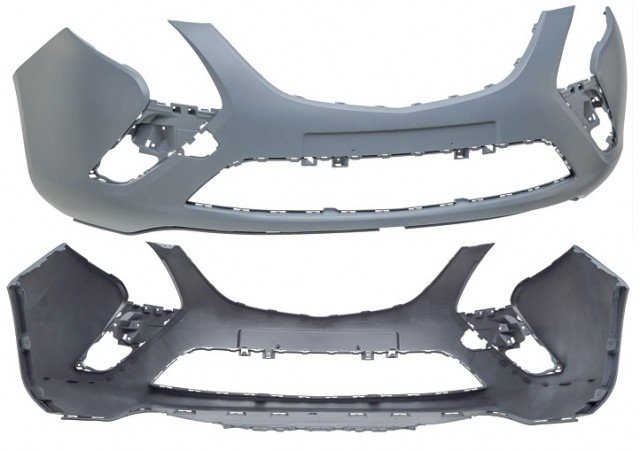 Accéder à la pièce Pare-chocs avant à peindre