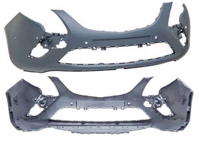 Accéder à la pièce Pare-chocs avant à peindre capteurs et assistance