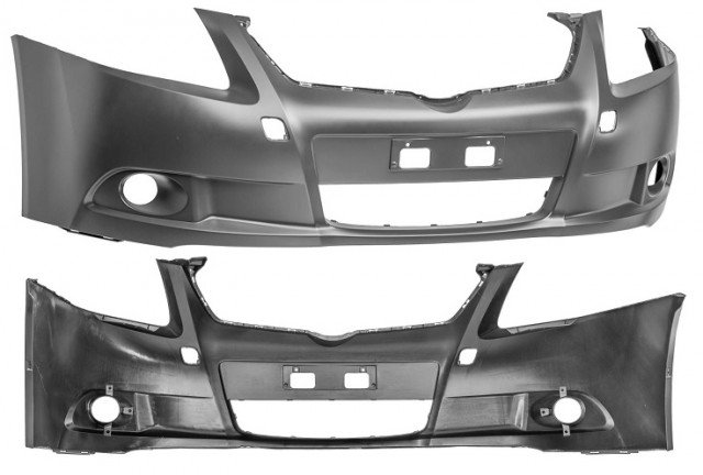 Accéder à la pièce Pare-chocs avant noir