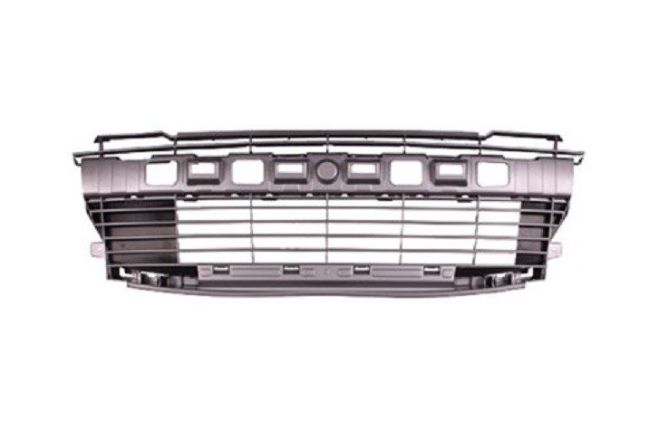 Grille centrale pare-chocs avant gris aluminium