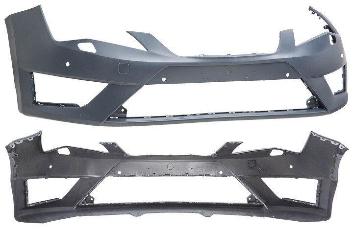 Accéder à la pièce Pare-chocs avant à peindre pour lave-phares et capteurs [FR]