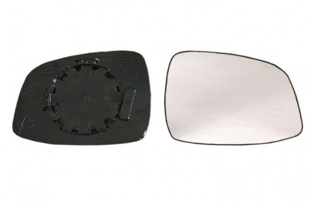 Accéder à la pièce Glace + support rétroviseur droit