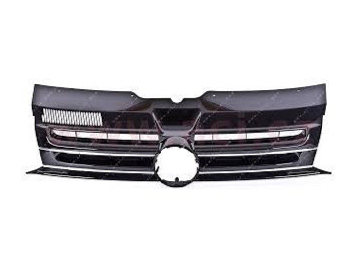 Accéder à la pièce Grille calandre noire et chromée