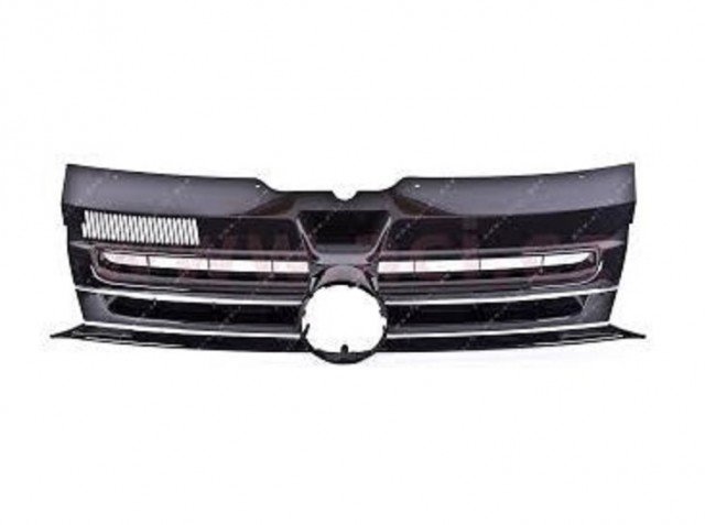 Accéder à la pièce Grille calandre noire et chromée