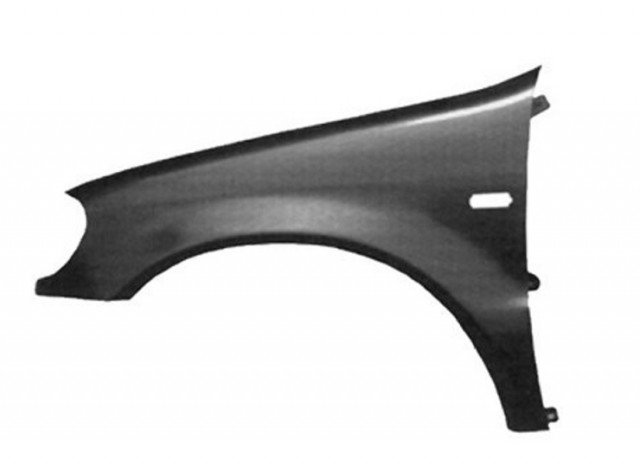 Accéder à la pièce Aile avant gauche + trou