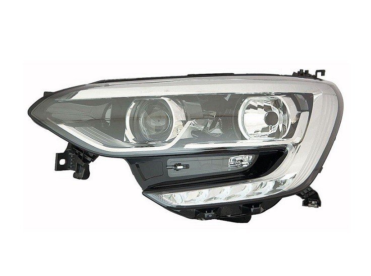 Accéder à la pièce Phare gauche H7+H7+LED Chrome