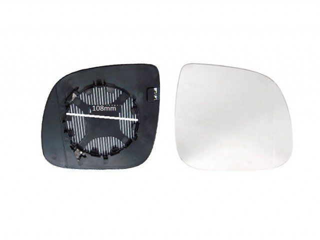 Accéder à la pièce Glace + support rétroviseur droit chauffant (108mm)