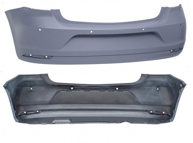 Accéder à la pièce Pare-chocs arrière à peindre + capteurs [Petit échappement]