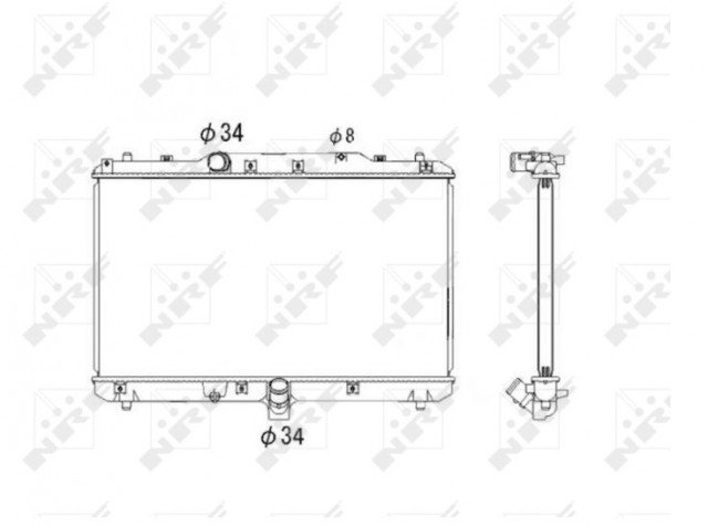 Accéder à la pièce Radiateur 1.9L D Multijet