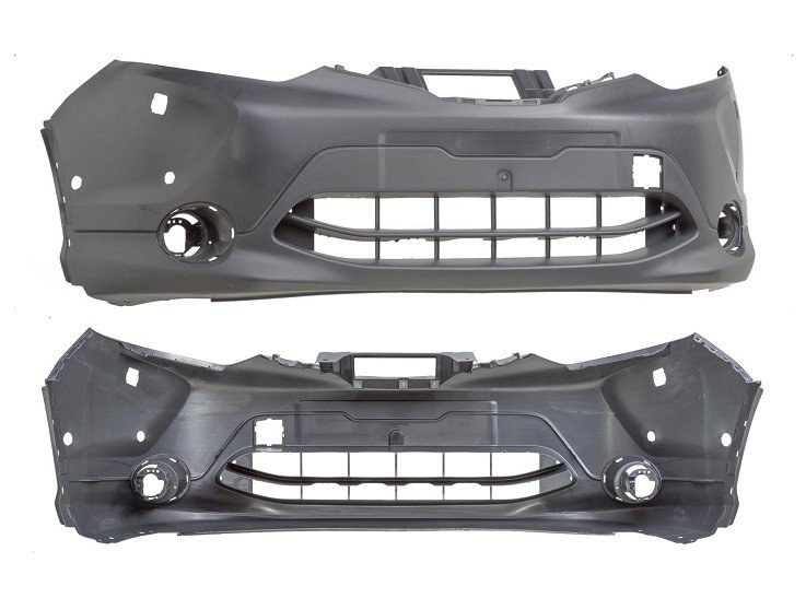 Accéder à la pièce Pare-chocs avant noir lave-phares et 4 capteurs